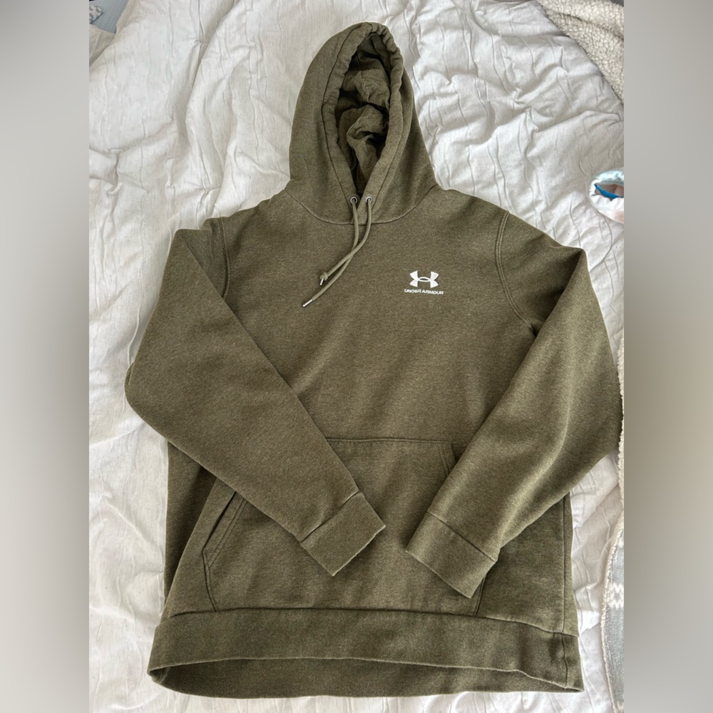 Under Armour Green Hoodie Soft Cotton Blend
